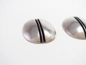 【Johnny Mike Begay】Tracks Style Pierced Earrings c.1965〜