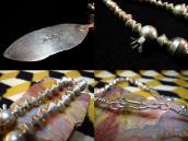 Joe H. Quintana Cochiti SilverBead Necklace w/Hi-Grade #8 TQ
