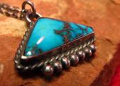 Vintage Triangle Fob Necklace w/Bisbee TQ  c.1940