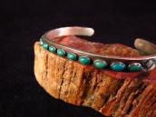 Vintage Zuni or Navajo Ingot Silver Cuff w/11TQ