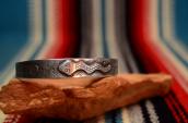 Antique 【Silver Arrow】 Snake Patched Cuff  c.1940