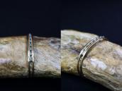 OLD Zuni 14K Gold & NeedlePoint Turquoise Cuff  c.1975～ ①