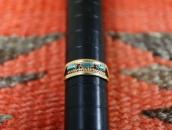 【C&C Hattie Johnson】Zuni Gold Ring w/NeedlePoint TQ c.1975～