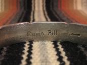 OLDPAWN Darin Bill Stamped Silver Cuff  c.1980～