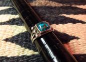 Antique Tourist Ring w/TopGrade #8 TQ  c.1940