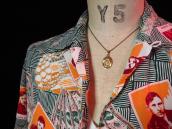 Vintage 14K Gold Our Lady of Gudalupe Fob Necklace