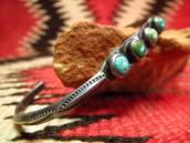 Antique Stamped Triangle Wire Cuff w/4TQ c.1930