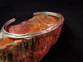 Antique Stamped Narrow Triangle Wire Cuff  c.1920～