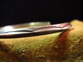 Antique Stamped Narrow Triangle Wire Cuff  c.1920～