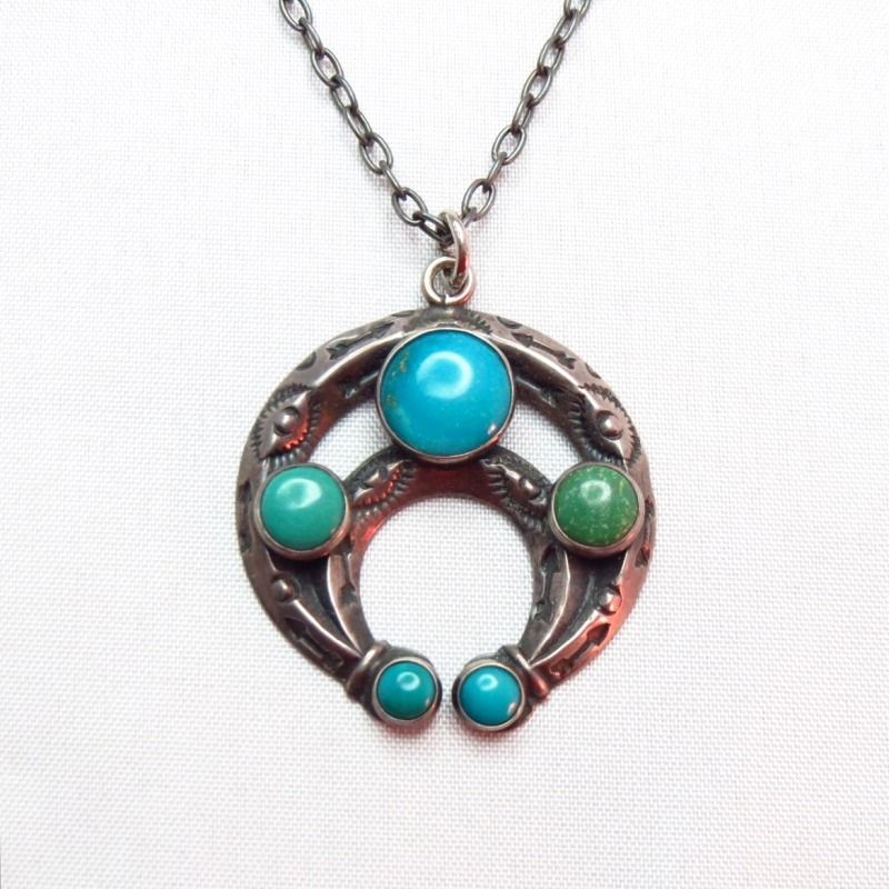 Antique Naja Fob Necklace 【Fred Harvey】  c.1930