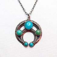 Antique Naja Fob Necklace 【Fred Harvey】  c.1930