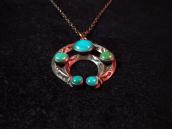 Antique Naja Fob Necklace 【Fred Harvey】  c.1930