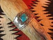 Antique Thunderbird stamped Wide Cuff  c.1930