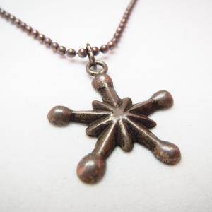 Hopi or Navajo Necklace with Spider Star c.1940