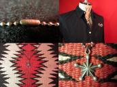 Hopi or Navajo Necklace with Spider Star c.1940