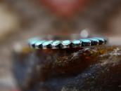 Vtg Zuni "Dishta Style" Inlay Circle Top Necklace  c.1950～