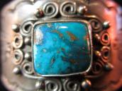 Antique Thunderbird stamped Wide Cuff  c.1930