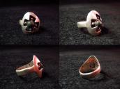 Vintage Cross Shape Shadowbox Silver Ring  c.1940～