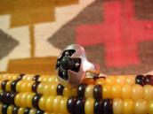 Vintage Cross Shape Shadowbox Silver Ring  c.1940～