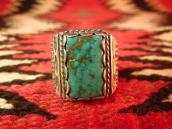 Vintage Square Turquoise Ring Bell c.1950～