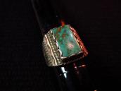 Vintage Square Turquoise Ring Bell c.1950～