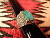 Vintage Square Turquoise Ring Bell c.1950～