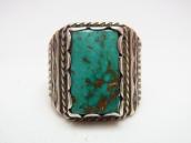 Vintage Square Turquoise Ring Bell c.1950～
