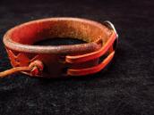 Novel Zombies  Old Concho Leather Bracelets BRN SM
