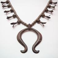 Squash Blossom Necklace with Naja  c.1940