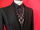 Squash Blossom Necklace with Naja  c.1940