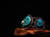 Vintage Wide Cuff Bracelet w/Morenci TQ  c.1960～