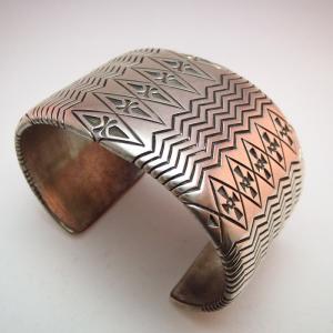 Thomas Curtis Heavy Silver Wide Cuff
