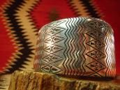 Thomas Curtis Heavy Silver Wide Cuff