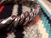 Vintage Twisted Silver 5Wire Cuff Brecelet c.1940～