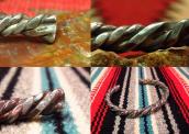 Vintage Twisted Silver 5Wire Cuff Brecelet c.1940～