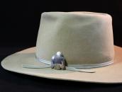 Antique Navajo Thunderbird Shape Stamped Silver Pin  c.1930～