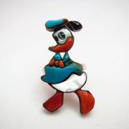 Zuni Channel Inlay Donald Ring c.1970