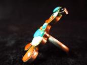 Zuni Channel Inlay Donald Ring c.1970