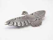 Antique Stamped "Coin Silver" Thunderbird Shaped Pin c.1930～