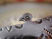 Antique Stamped "Coin Silver" Thunderbird Shaped Pin c.1930～