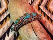 Wes Willie Cuff with Hidden Valley Turquoise