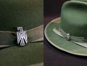 Atq Navajo Small T-bird or Eagle Shaped Silver Pin  c.1920～