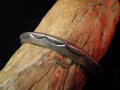 Antique Stamped INGOT Triangle Wire Cuff  c.1940