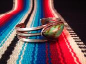 Vintage Cuff with Big Triangle Turquoise c.1960