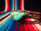Vintage Cuff with Big Triangle Turquoise c.1960
