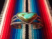 Vintage Cuff with Big Triangle Turquoise c.1960