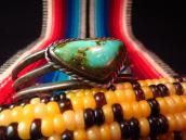 Vintage Cuff with Big Triangle Turquoise c.1960
