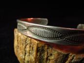 Antique Ingot Silver Cuff Bracelet  c.1890～