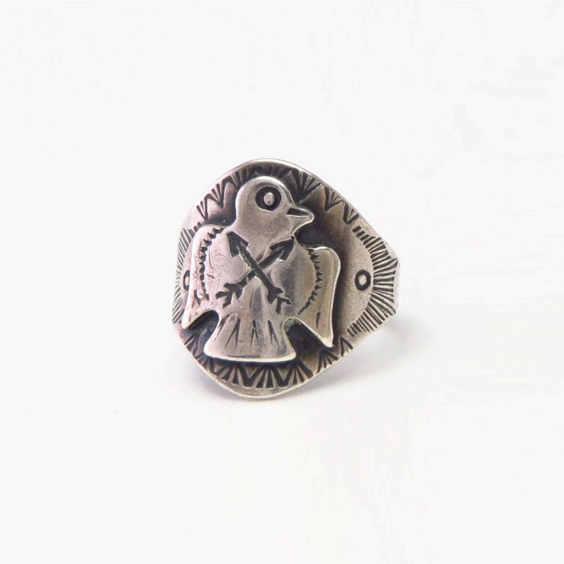 Vintage Thunderbird Applique Tourist Small Ring  c.1945～