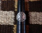 Vintage Thunderbird Applique Tourist Small Ring  c.1945～